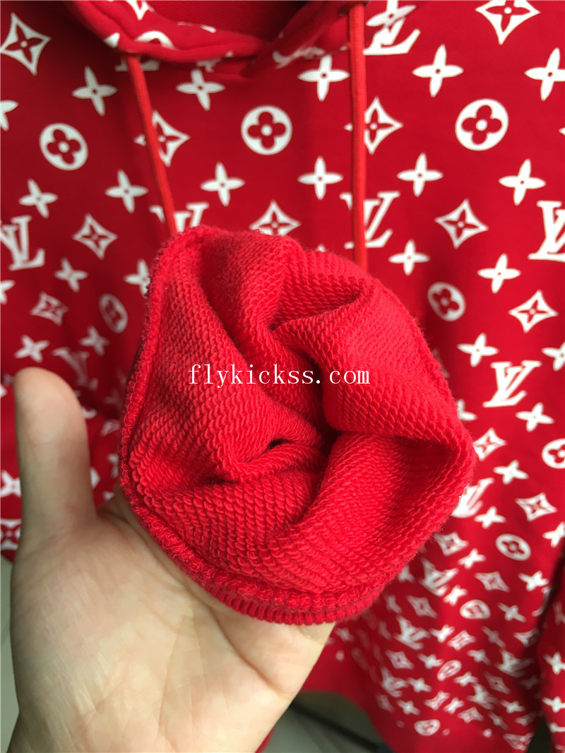 Supreme Red Hoodie